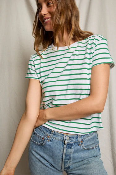 EVERETT STRIPE BOXY TEE