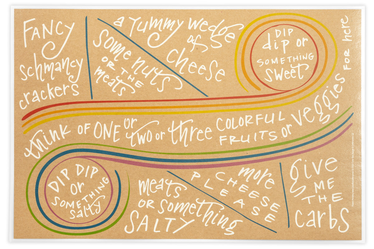 CHARCUTERIE CHEAT SHEET