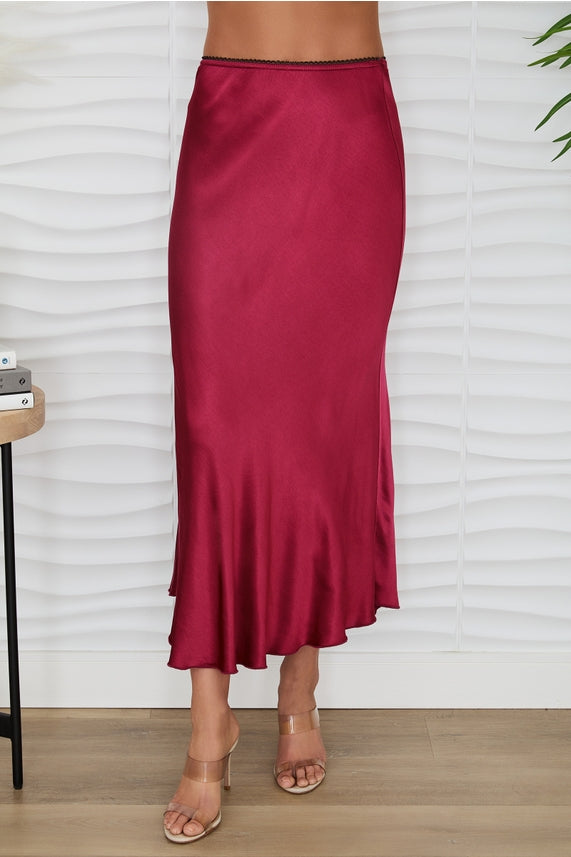 SILKY SLIP SKIRT