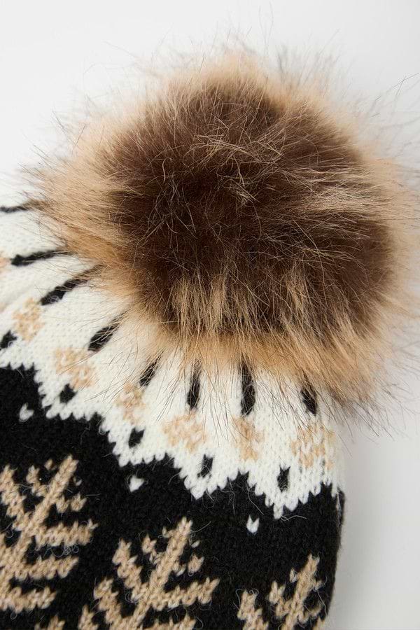 FAIR ISLE FOREST SNOW HAT