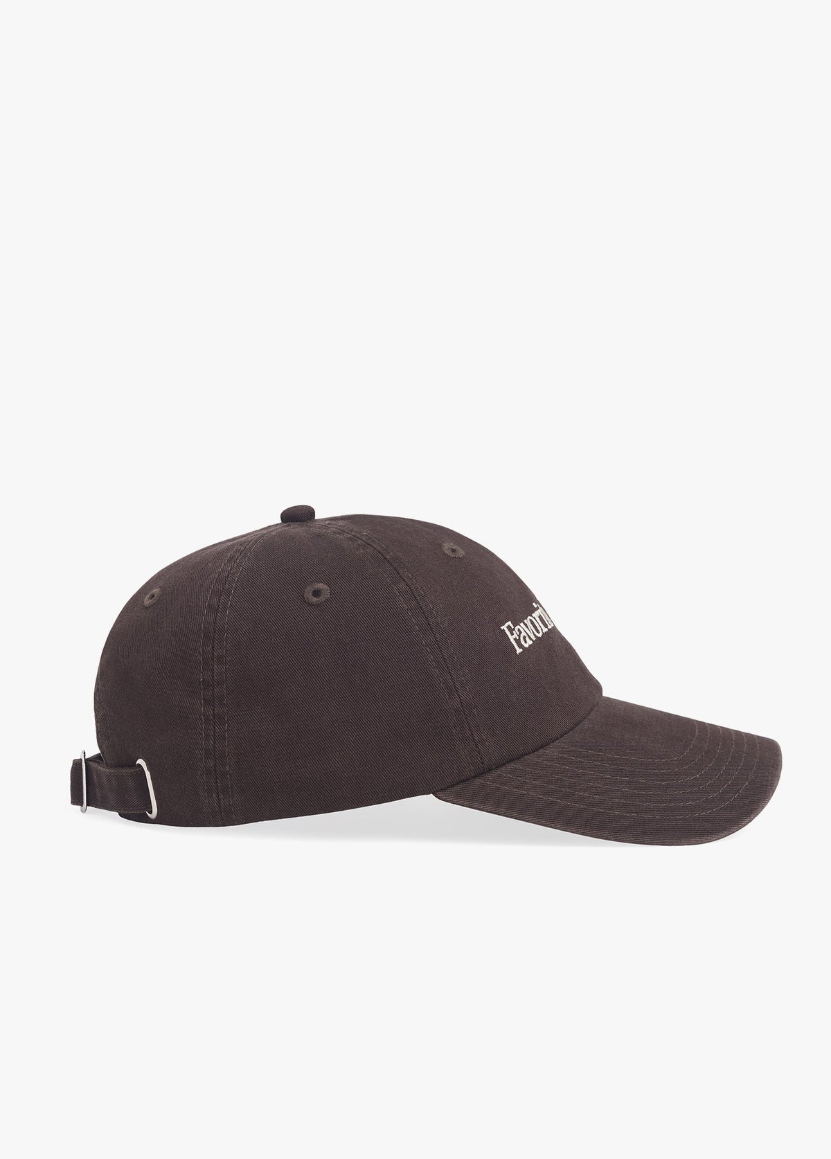 CLASSIC LOGO BASEBALL CAP COFFEE