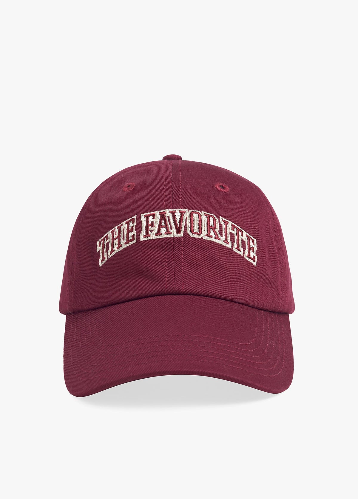 THE FAVORITE BASEBALL CAP BURGUNDY