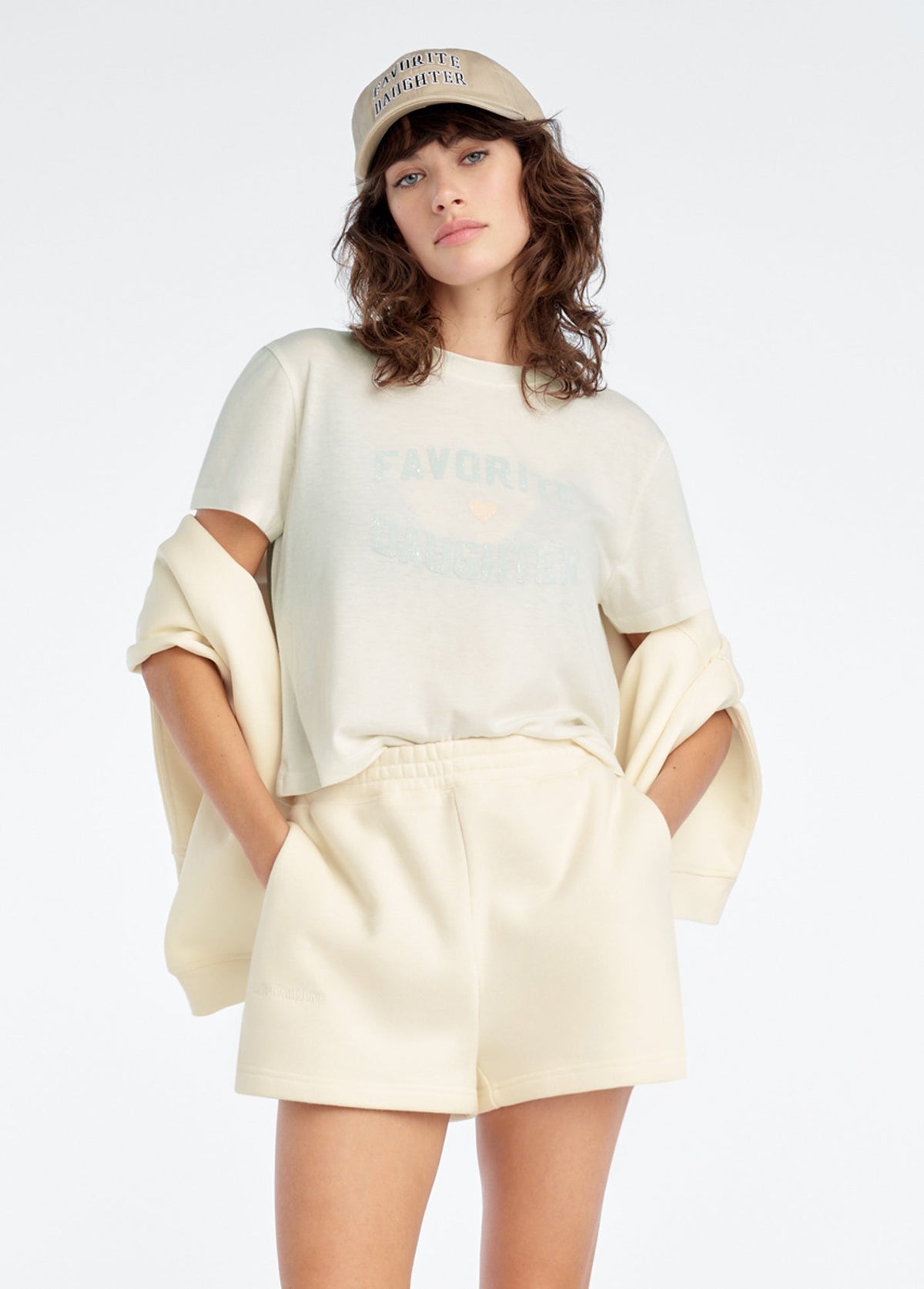 CROPPED FAVORITE DAUGHTER TEE