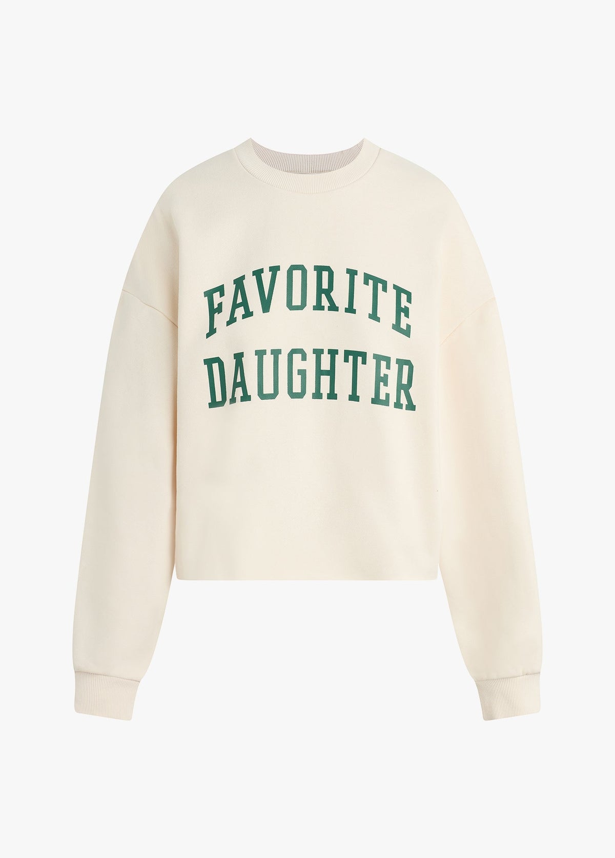 CROPPED COLLEGIATE SWEATSHIRT