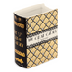 SMALL BOOK VASE GREAT GATSBY