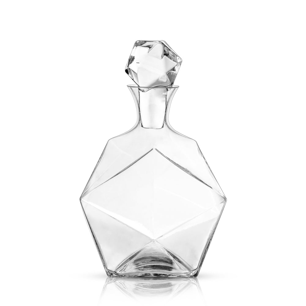 FACETED LIQUOR DECANTER