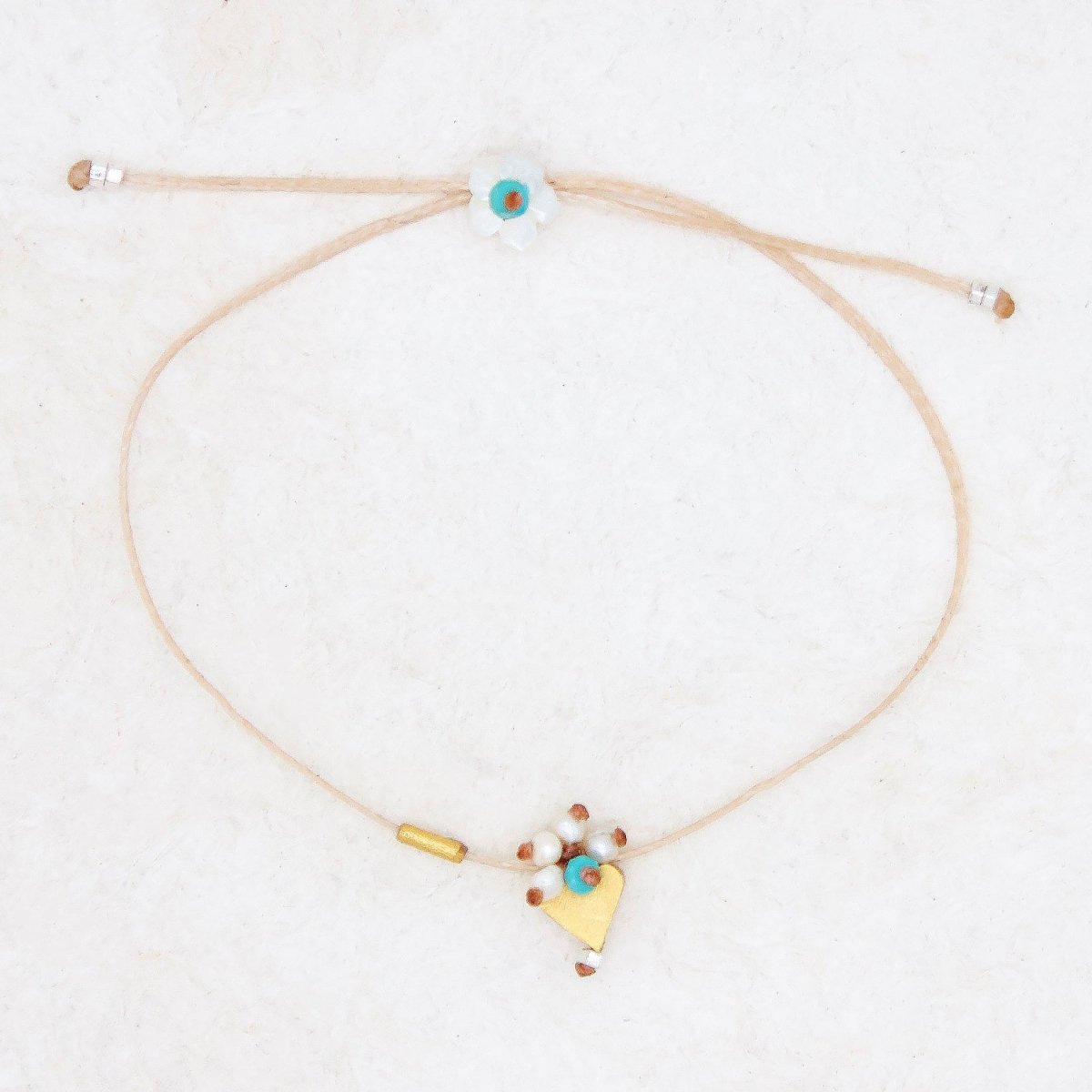 GOLDEN HEART TINY TREASURE BRACELET