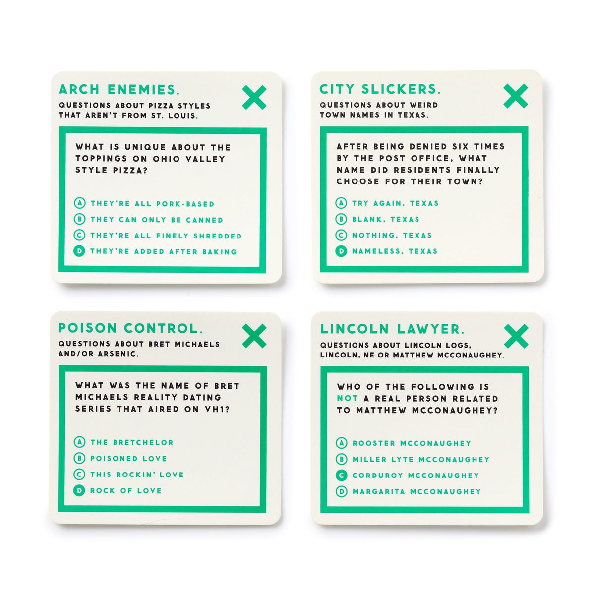 BM TRIVIA INCREDIBLY POINTLESS TRIVIA