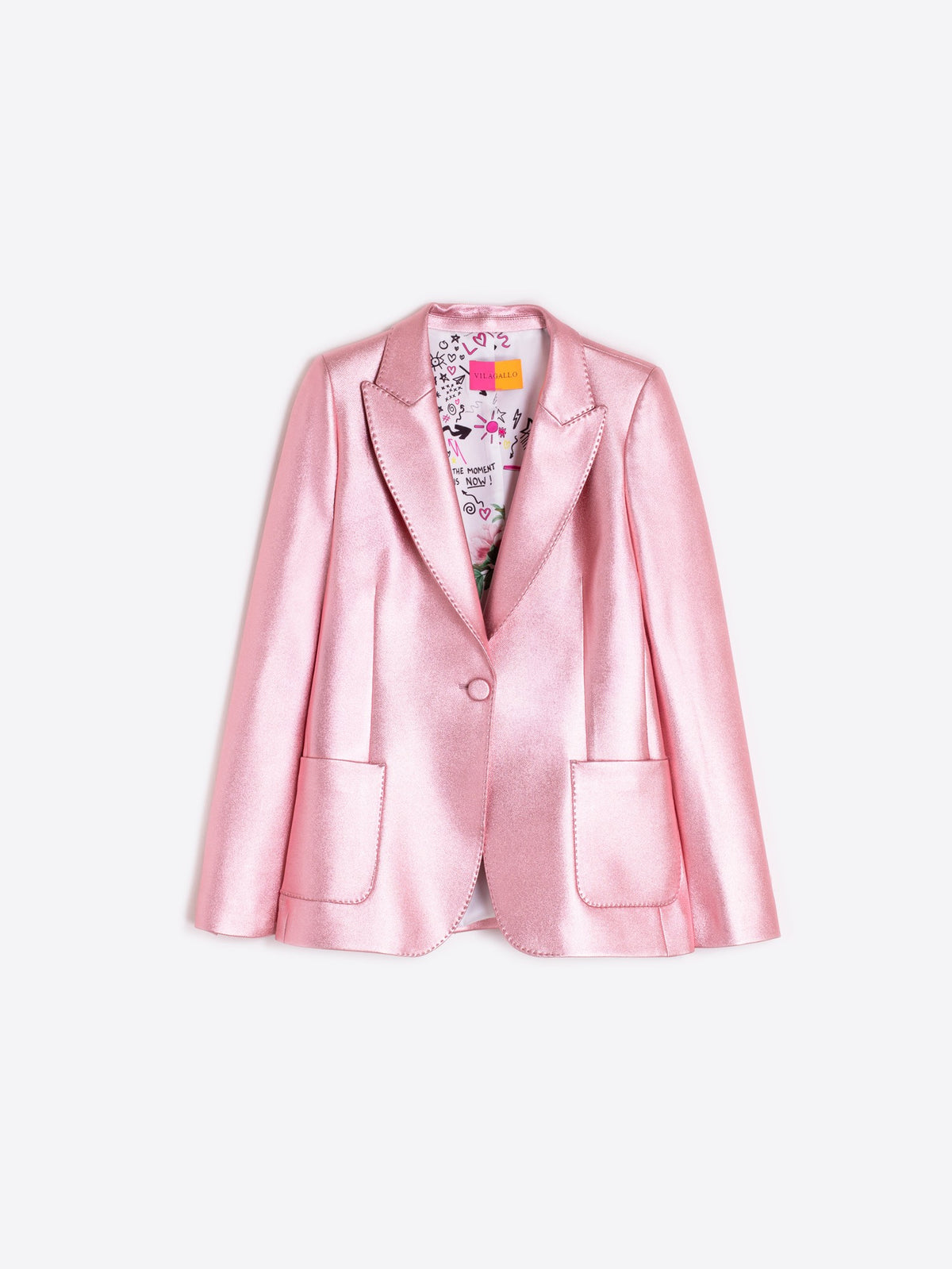 METALLIC BLAZER