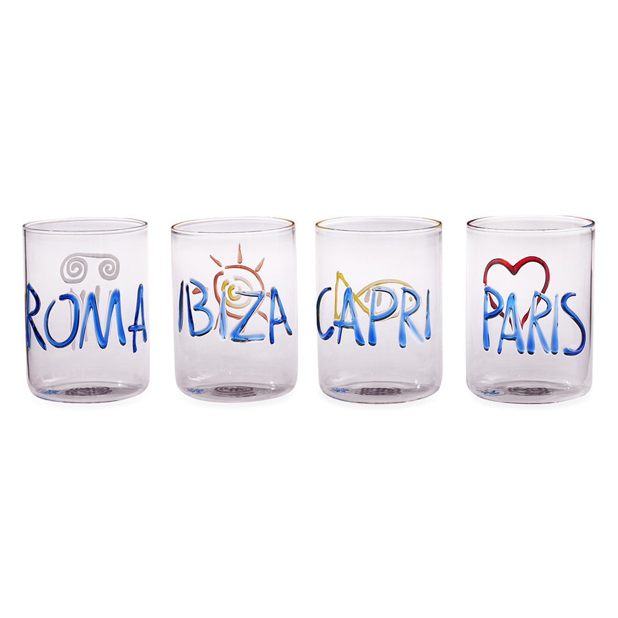 JET SET GLASSWARE