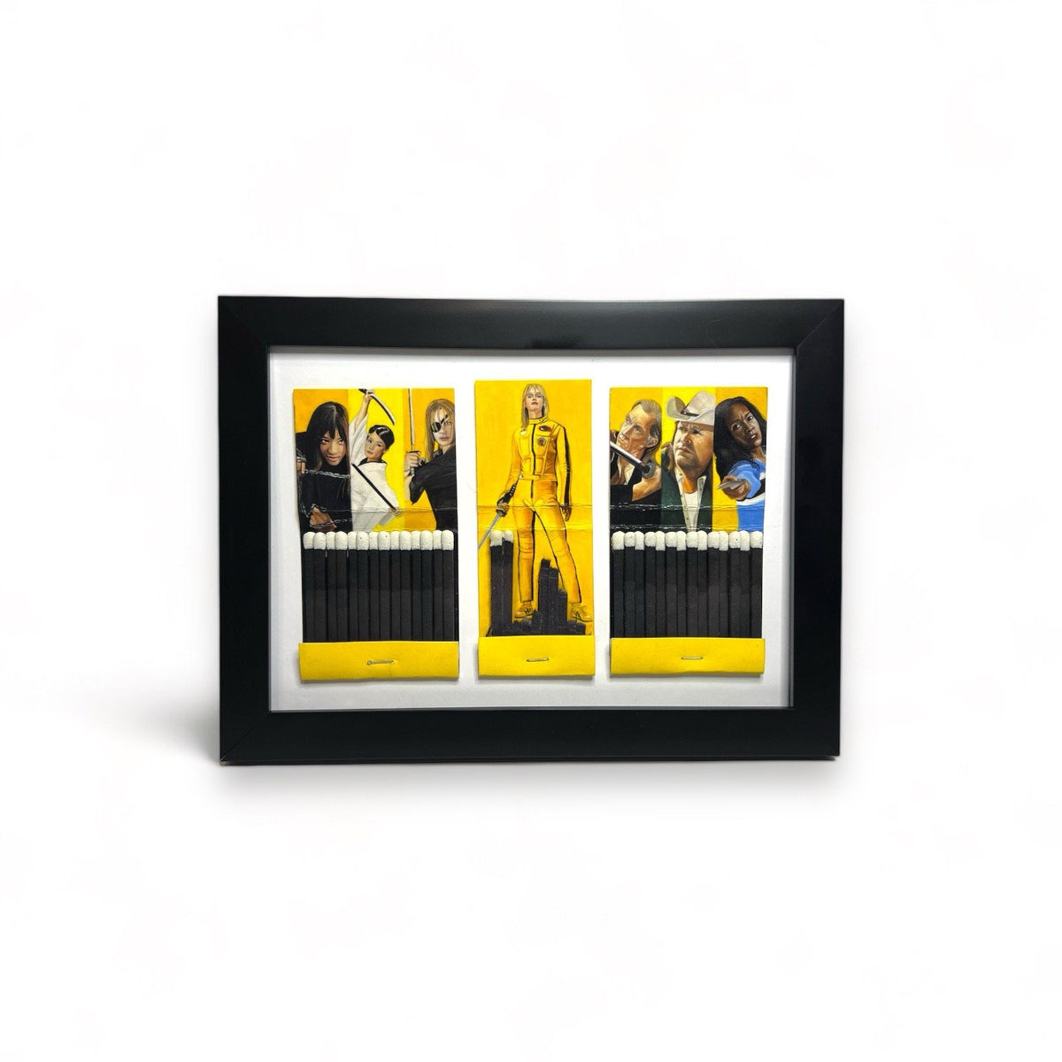 KILL BILL SET FRAMED MATCHBOOK