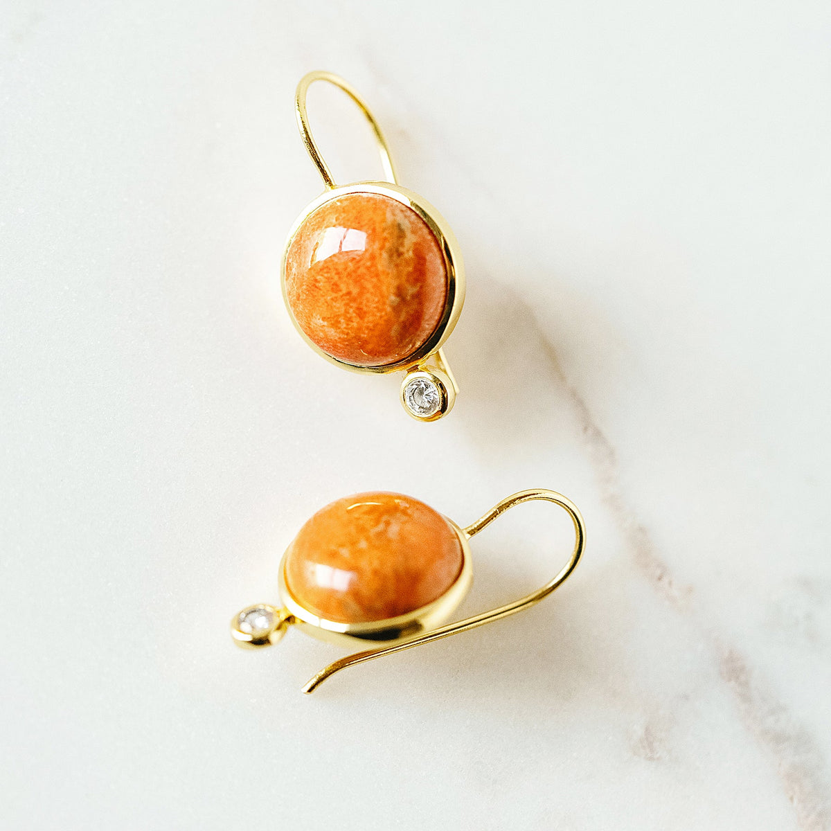 TINI MINI EARRING ORANGE