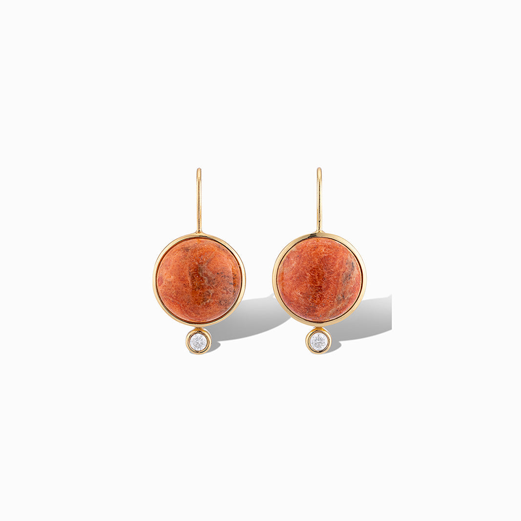 TINI MINI EARRING ORANGE