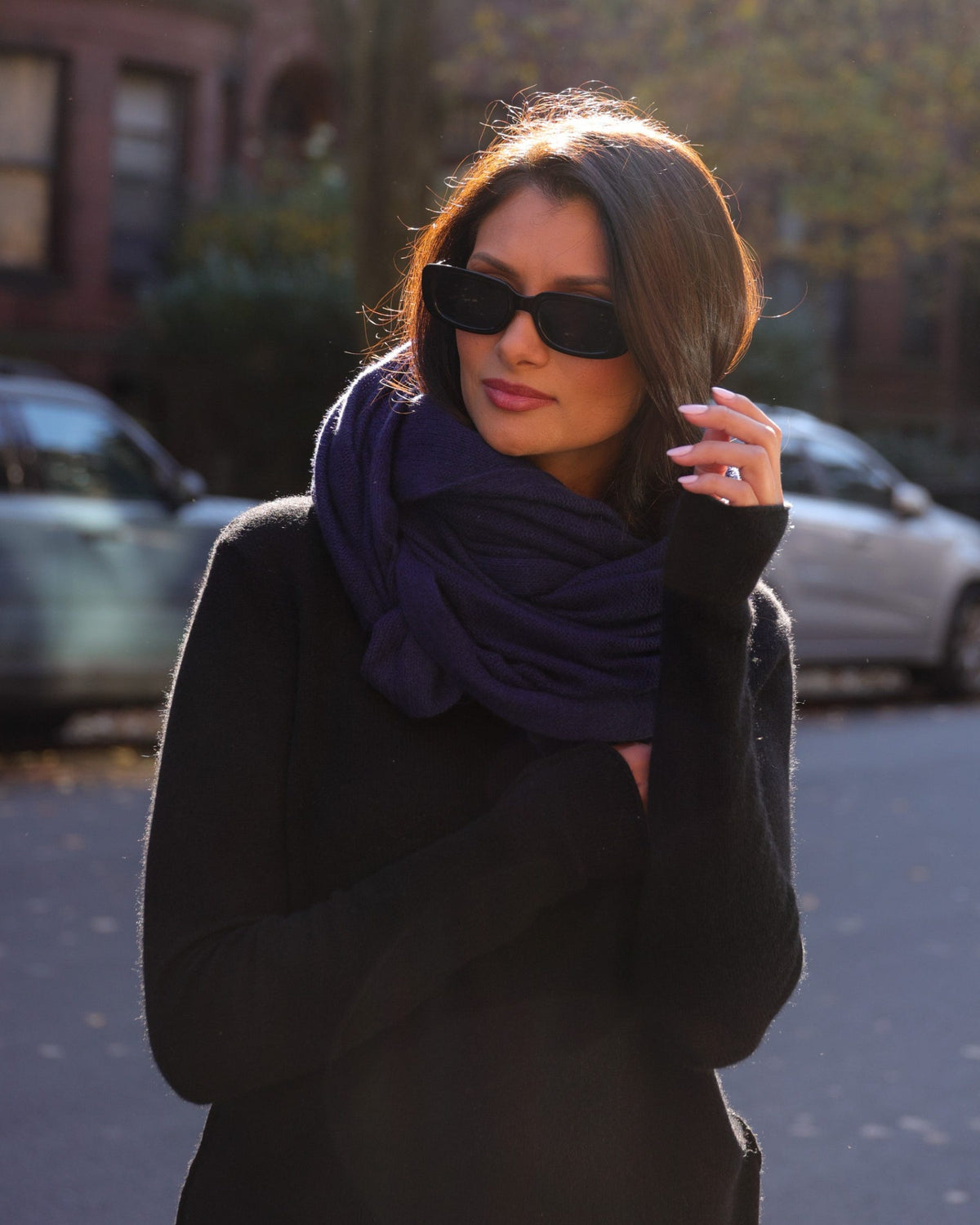 CASHMERE BREEZY TRAVEL WRAP