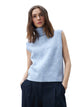 LUCIA SLEEVELESS TURTLENECK