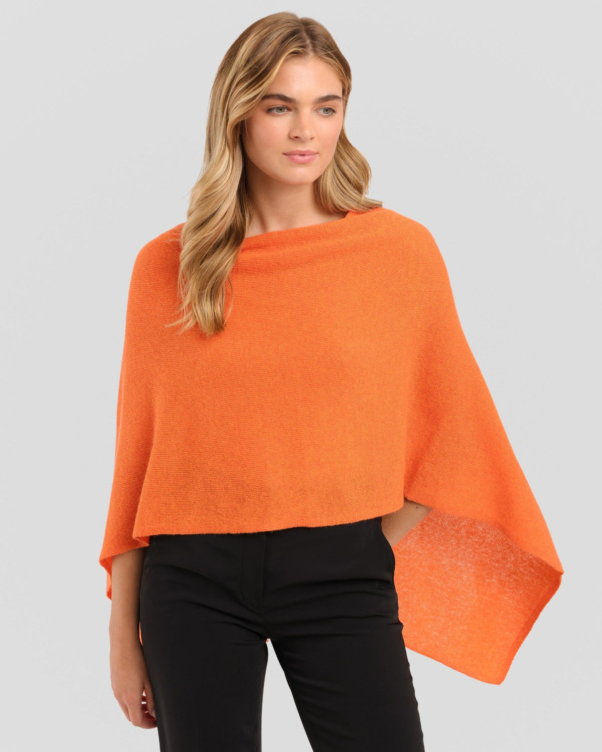 CASHMERE PONCHO