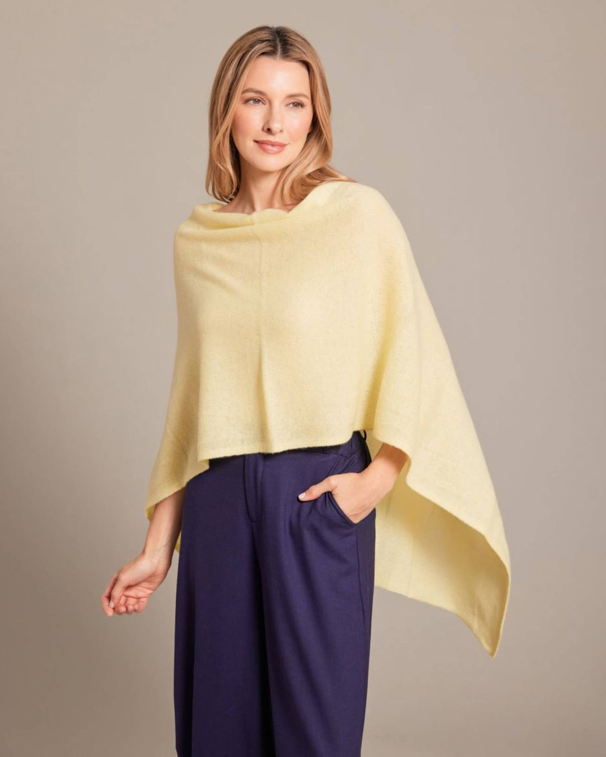 CASHMERE PONCHO
