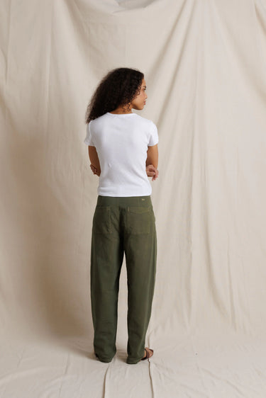 MACY RIB CREW NECK TEE