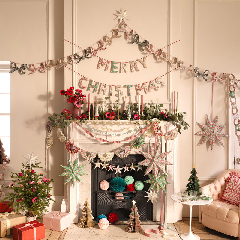 LIBERTY FESTIVE BOW GARLAND