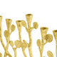 BOTANICAL GOLD MENORAH