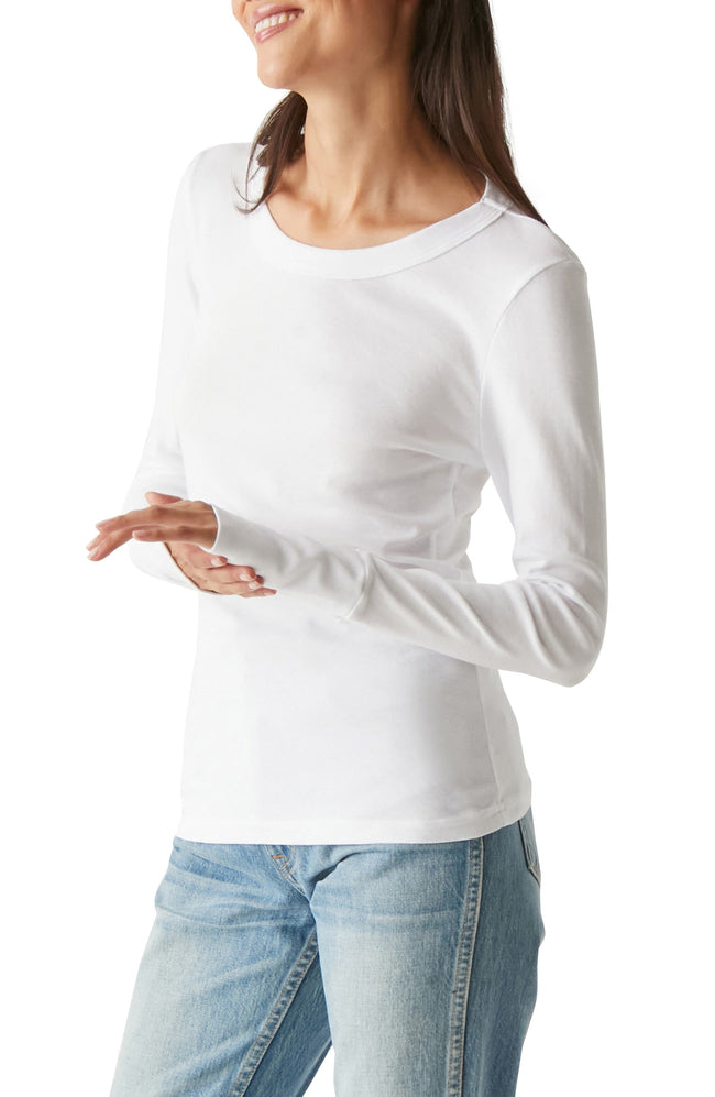KELSO LS SUPIMA CREW NECK