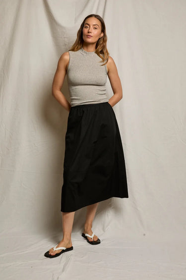 MINKA POPLIN SKIRT