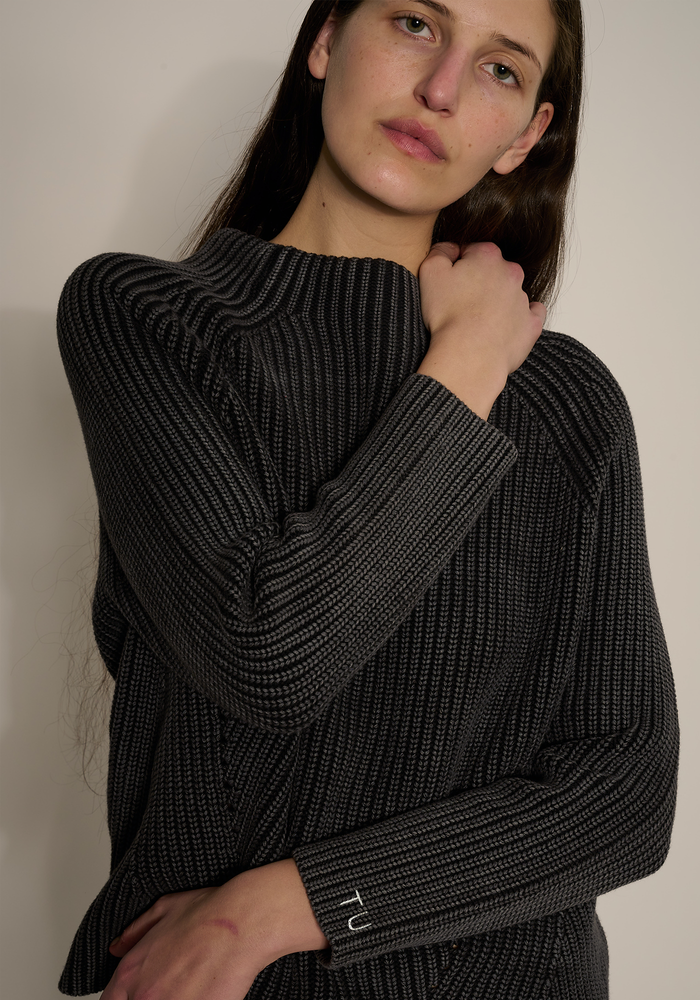 DAPHNE WASHED COTTON SWEATER