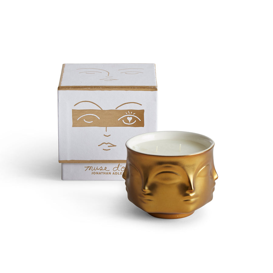 MUSE D&#39;OR CERAMIC CANDLE