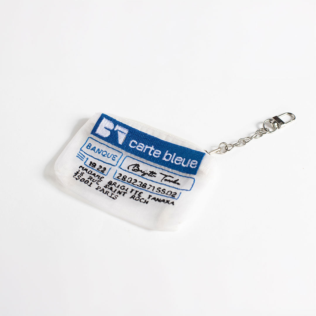 WHITE CARD HOLDER