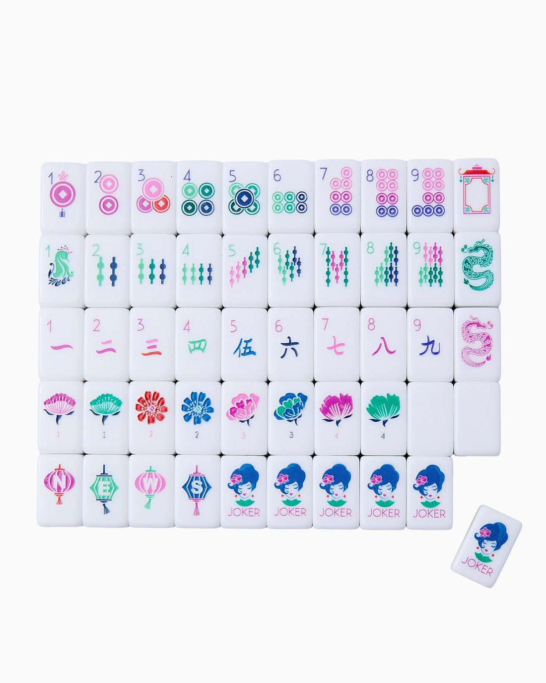PALM BEACH MAHJONG TRAVEL SET