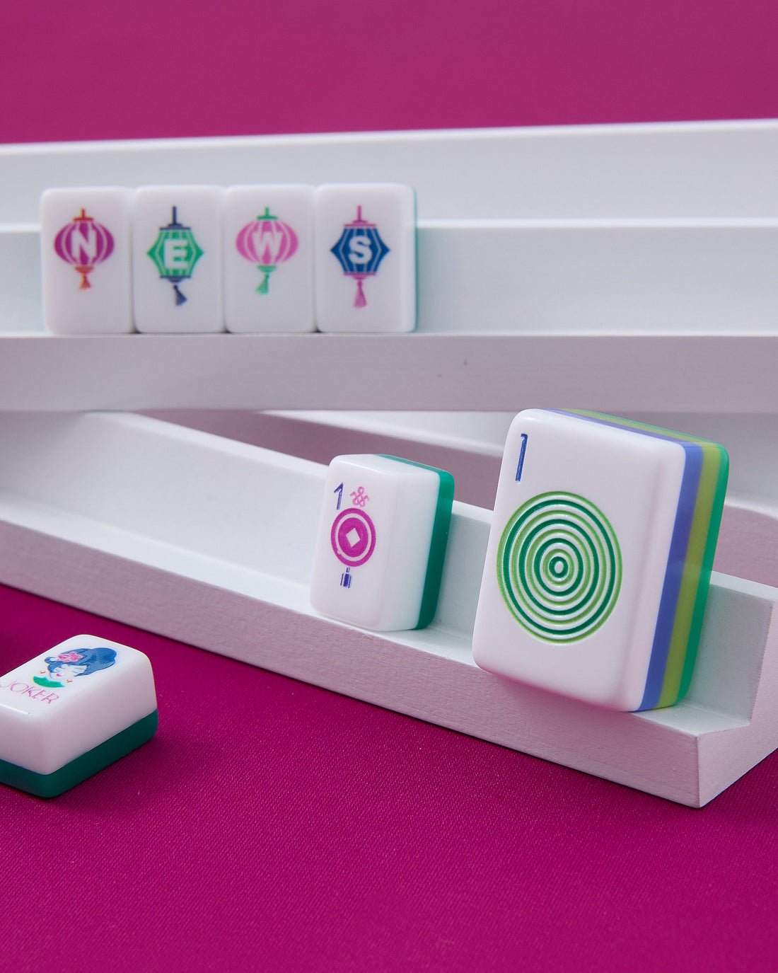 PALM BEACH MAHJONG TRAVEL SET