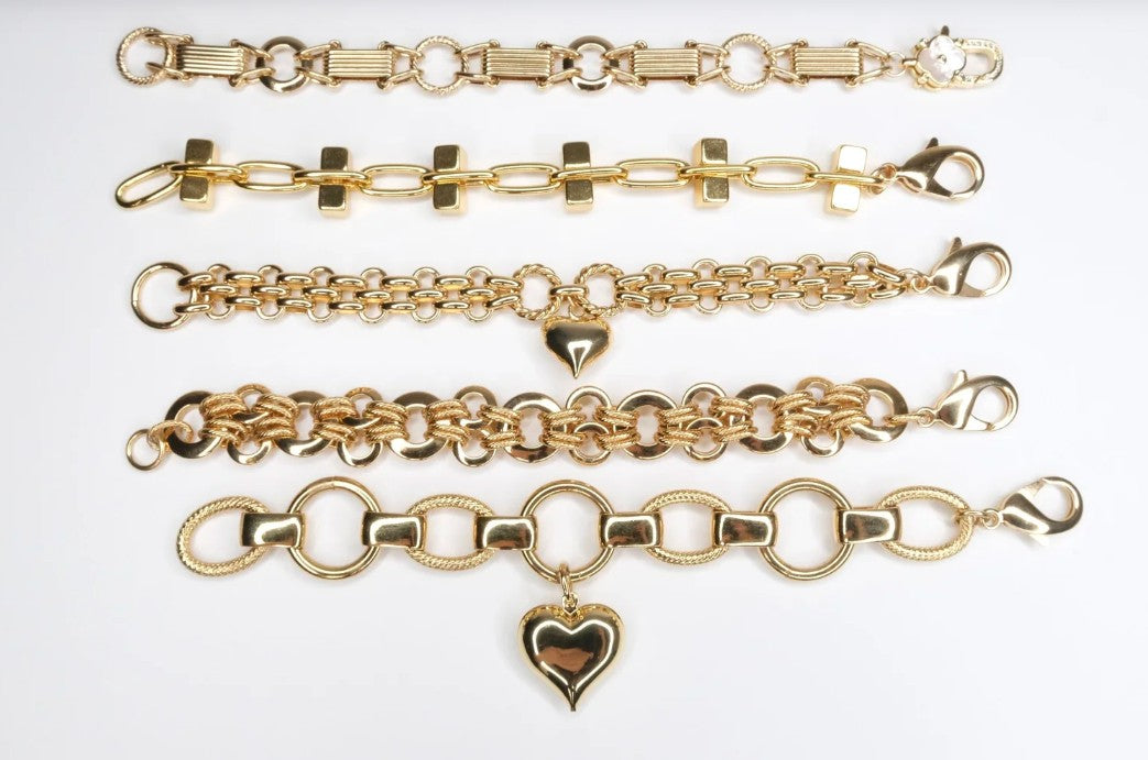 SQUARED UP GOLD BRACELET