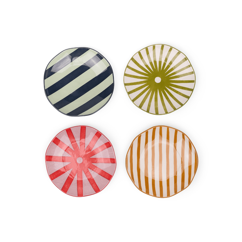 MARLEY SET/4 APPETIZER PLATES