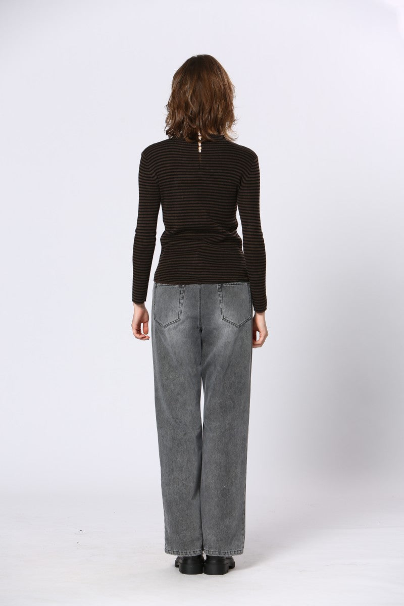 STRIPE LONG SLEEVE SHIRT