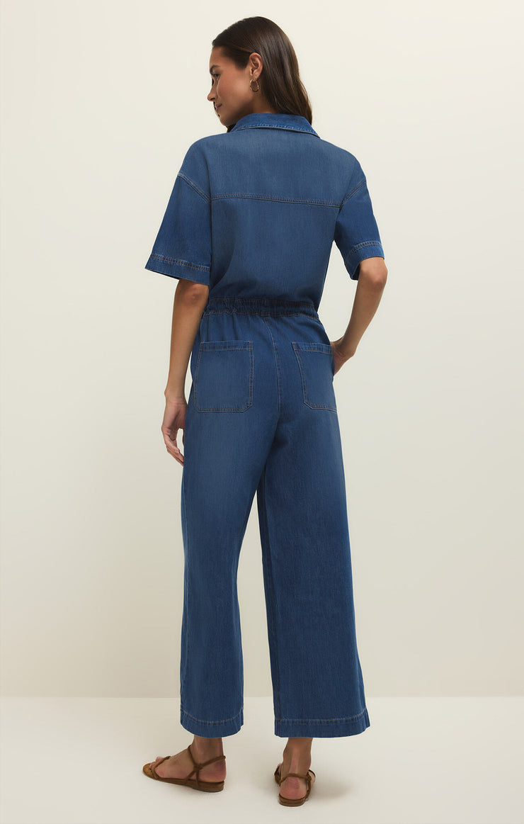 ELSIE DENIM JUMPSUIT