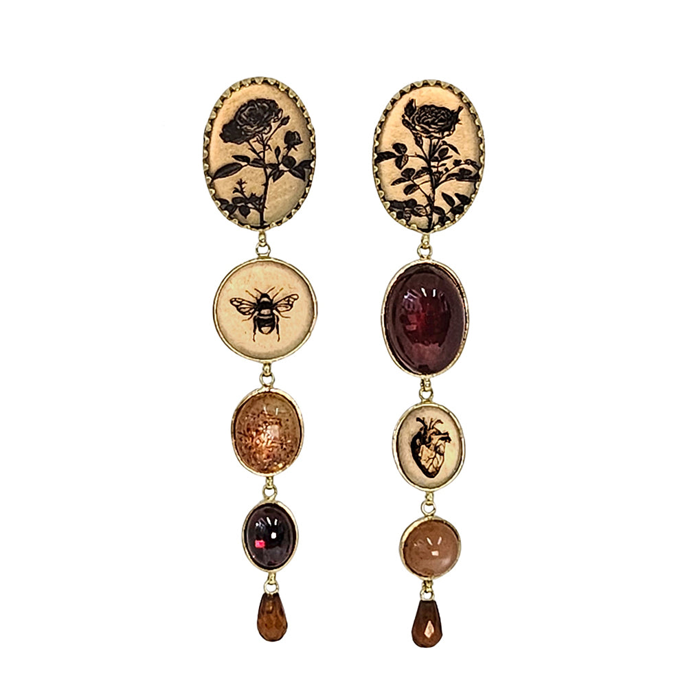 LOVERS DROP EARRINGS