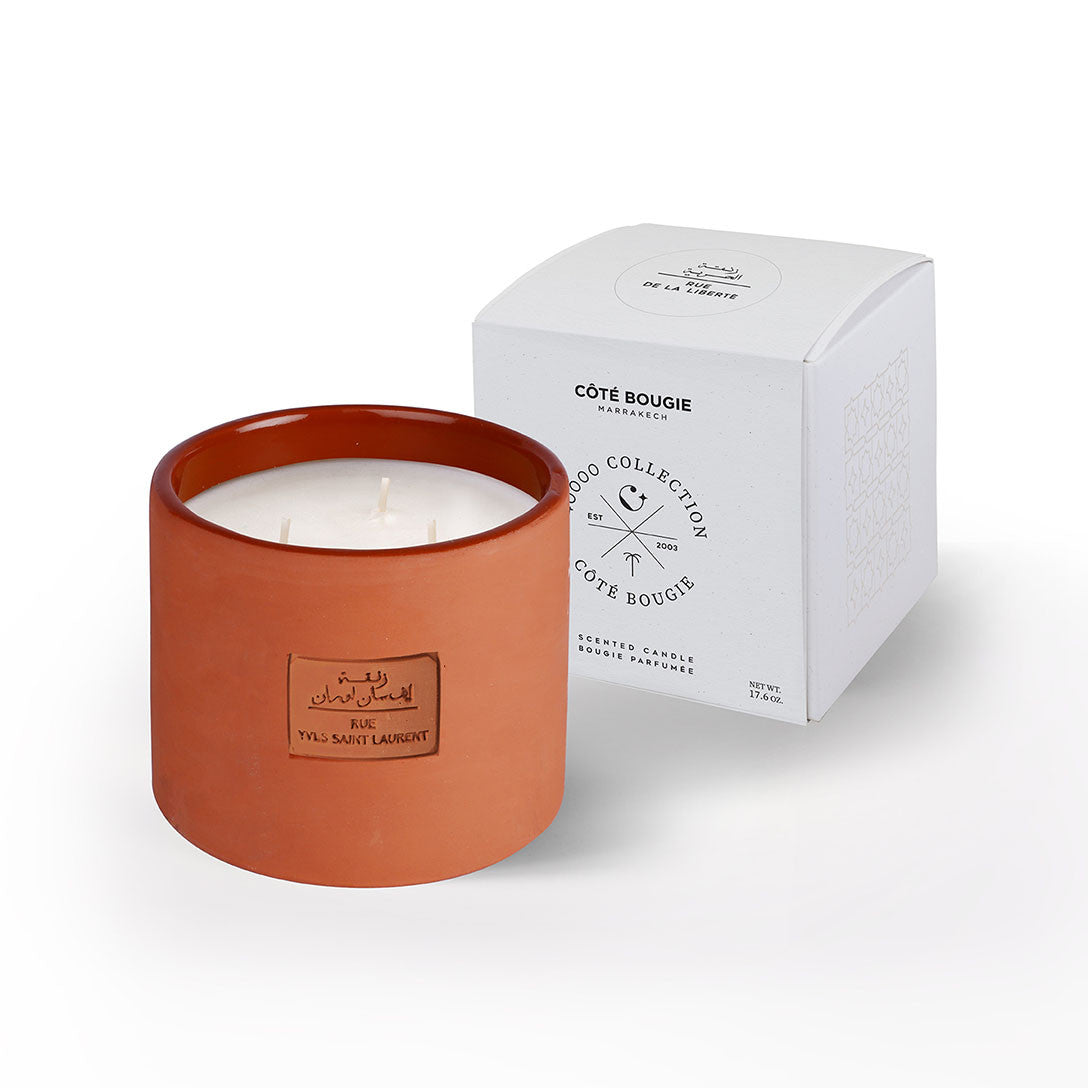 RUE YVES ST LAURENT CANDLE MEDIUM - Art Effect