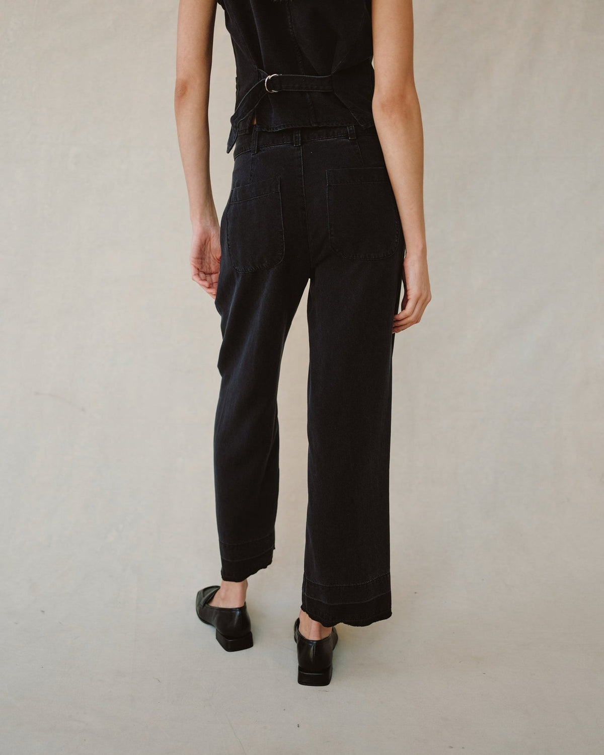 SAIGE WIDE LEG CROP