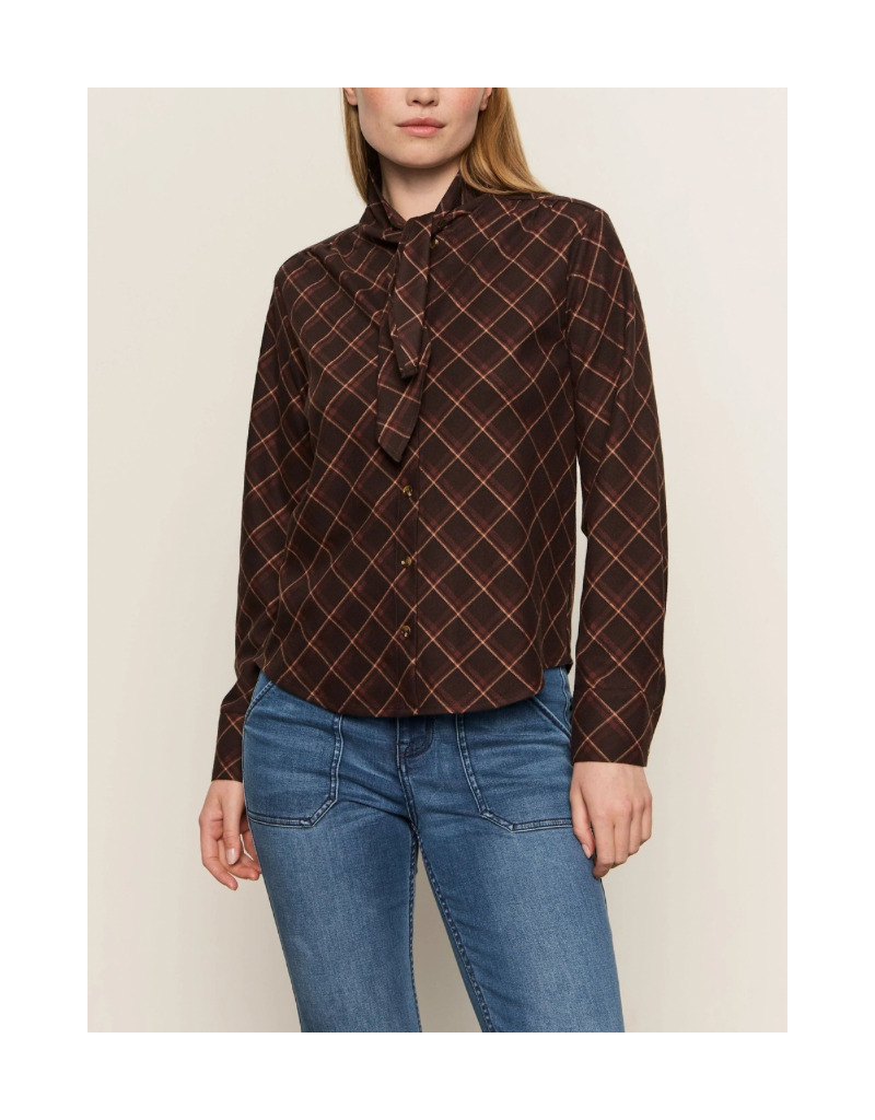 AUTUMN PLAID BLOUSE
