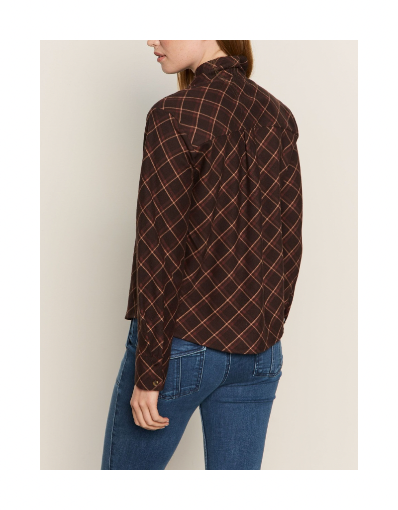 AUTUMN PLAID BLOUSE