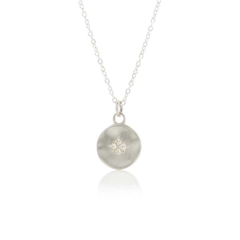 FOUR STAR WAVE PENDANT DIAMOND