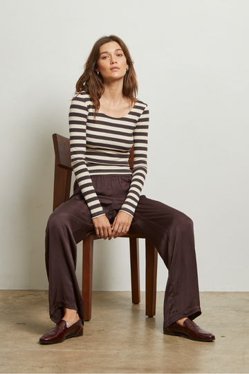 ANYA LUXE RIB LONG SLEEVE