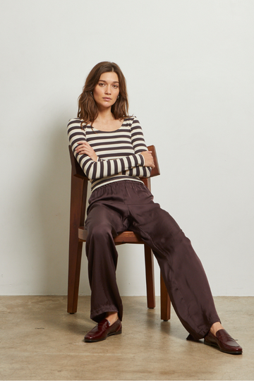 ANYA LUXE RIB LONG SLEEVE