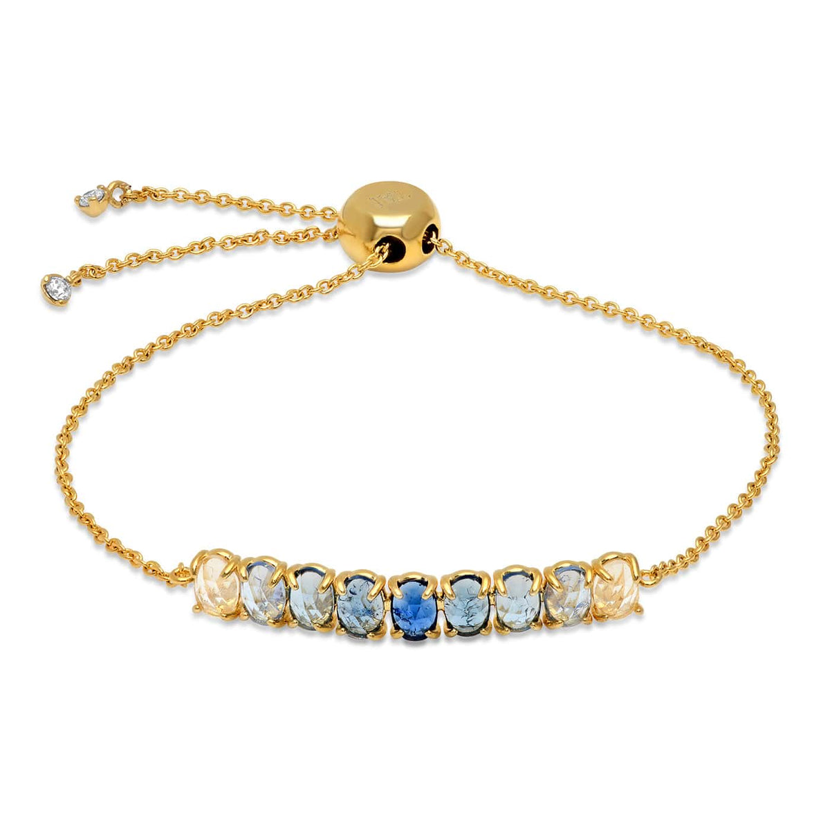 BLUE OMBRE TOGGLE BRACELET