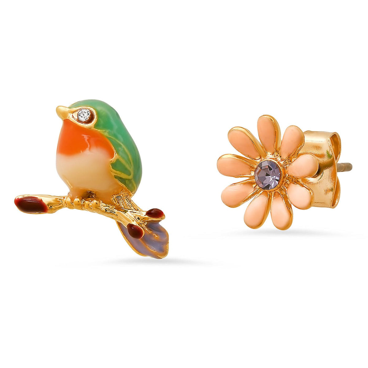 FLOWER/BIRD STUD