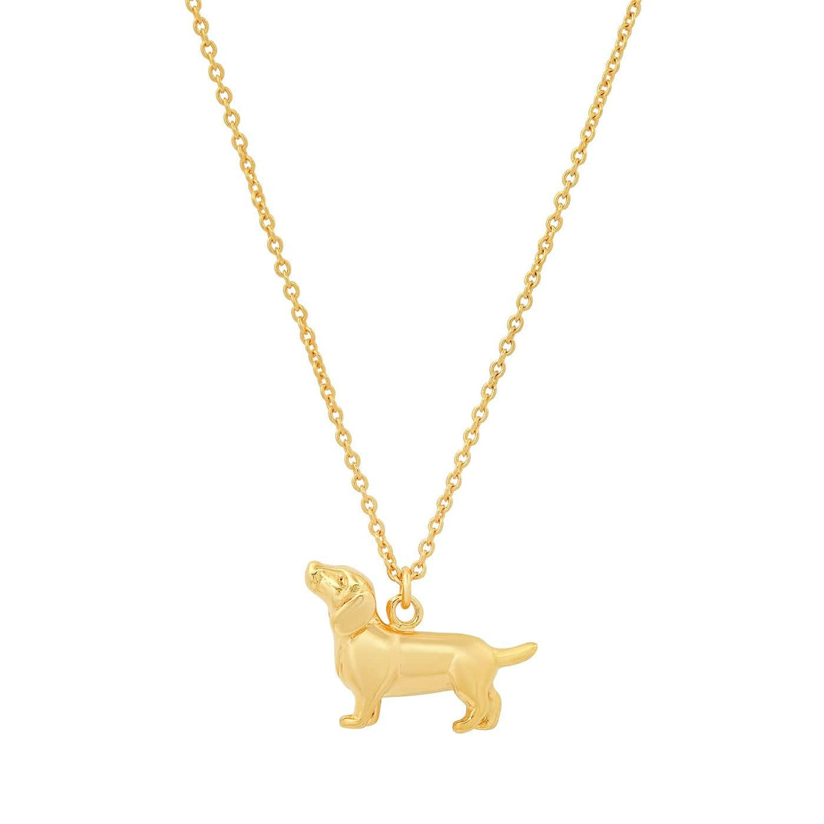 CHAIN NECKLACE W/SAUSAGE DOG