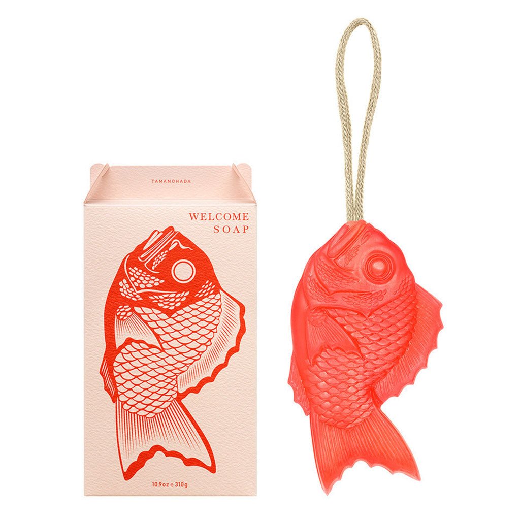 WELCOME FISH SOAP POMEGRANATE
