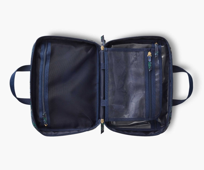 PEACOCK TRAVEL COSMETIC CASE