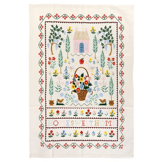 HOME SWEET HOME TEA TOWEL