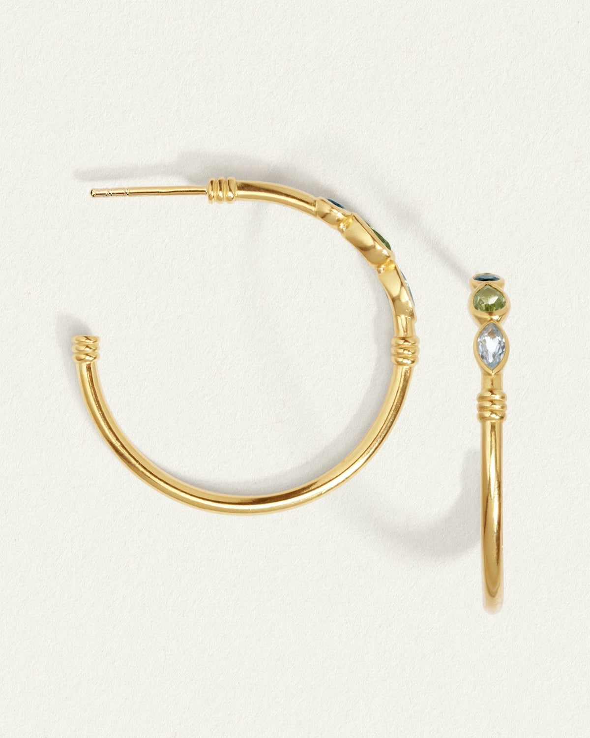 HALIA HOOP EARRING GOLD